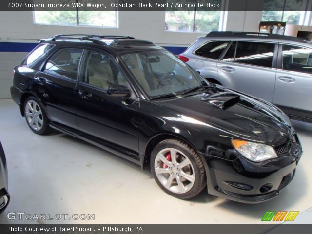2007 Subaru Impreza WRX Wagon in Obsidian Black Pearl