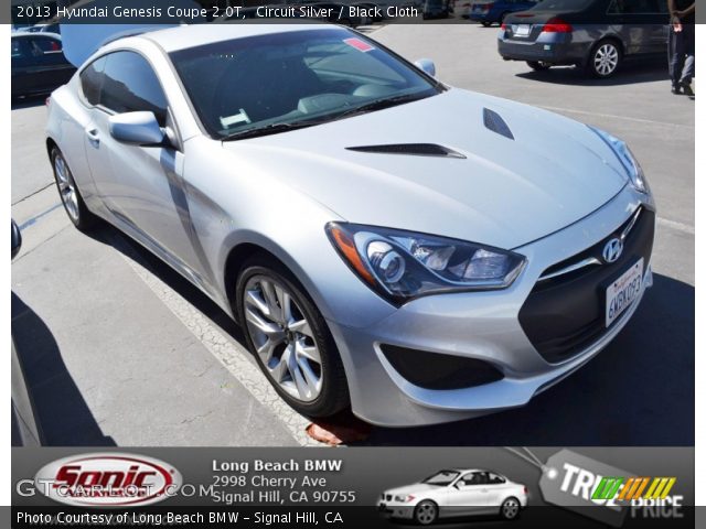 2013 Hyundai Genesis Coupe 2.0T in Circuit Silver
