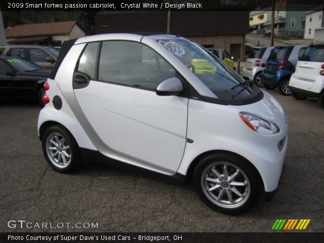 2009 Smart fortwo passion cabriolet in Crystal White