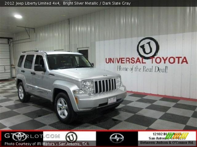 2012 Jeep Liberty Limited 4x4 in Bright Silver Metallic