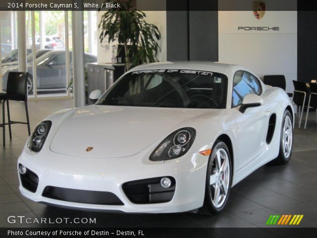 2014 Porsche Cayman S in White