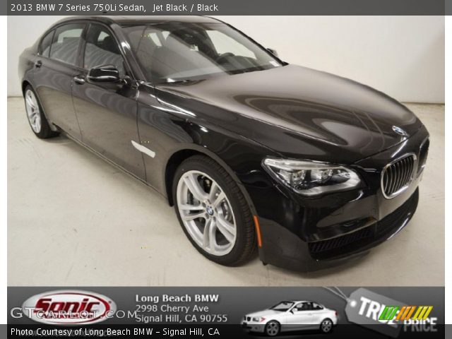 2013 BMW 7 Series 750Li Sedan in Jet Black