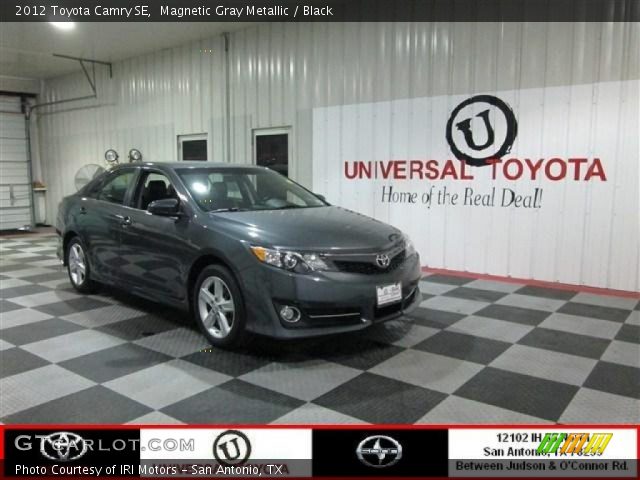 2012 Toyota Camry SE in Magnetic Gray Metallic