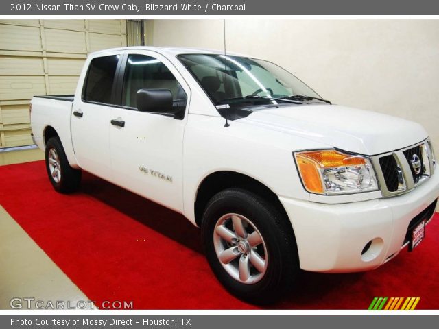 2012 Nissan Titan SV Crew Cab in Blizzard White