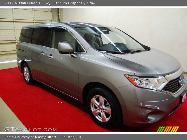 2012 Nissan Quest 3.5 SV in Platinum Graphite