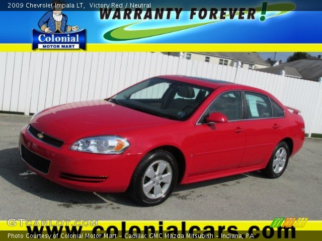 2009 Chevrolet Impala LT in Victory Red