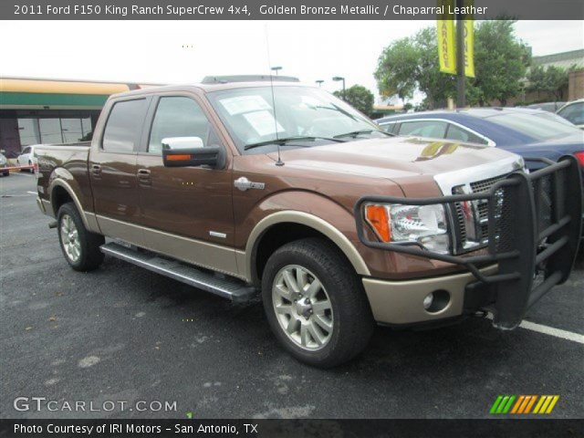 2011 Ford F150 King Ranch SuperCrew 4x4 in Golden Bronze Metallic