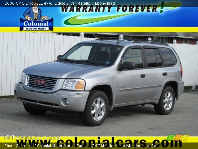 2006 GMC Envoy SLE 4x4 in Liquid Silver Metallic