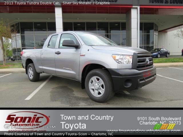 2013 Toyota Tundra Double Cab in Silver Sky Metallic