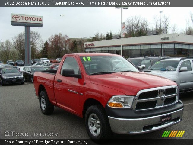 2012 Dodge Ram 1500 ST Regular Cab 4x4 in Flame Red