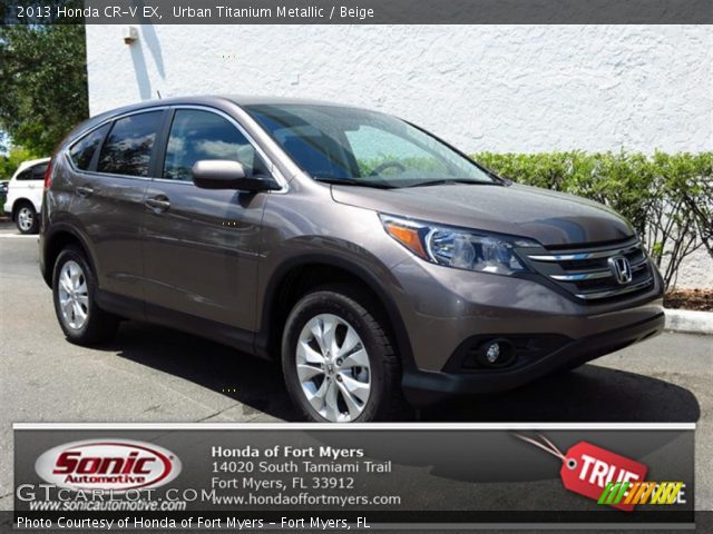 2013 Honda CR-V EX in Urban Titanium Metallic