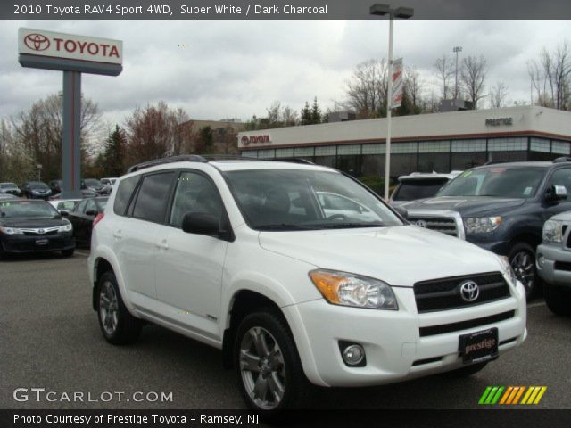 2010 Toyota RAV4 Sport 4WD in Super White