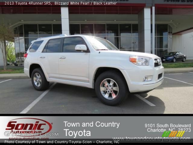 2013 Toyota 4Runner SR5 in Blizzard White Pearl