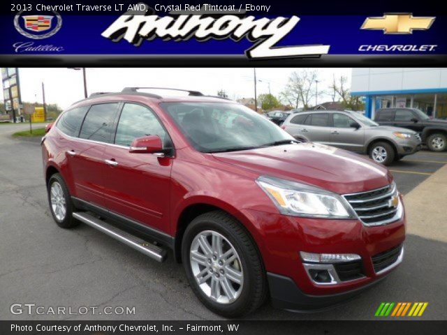 2013 Chevrolet Traverse LT AWD in Crystal Red Tintcoat