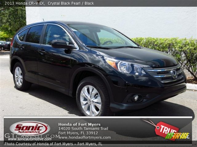 2013 Honda CR-V EX in Crystal Black Pearl