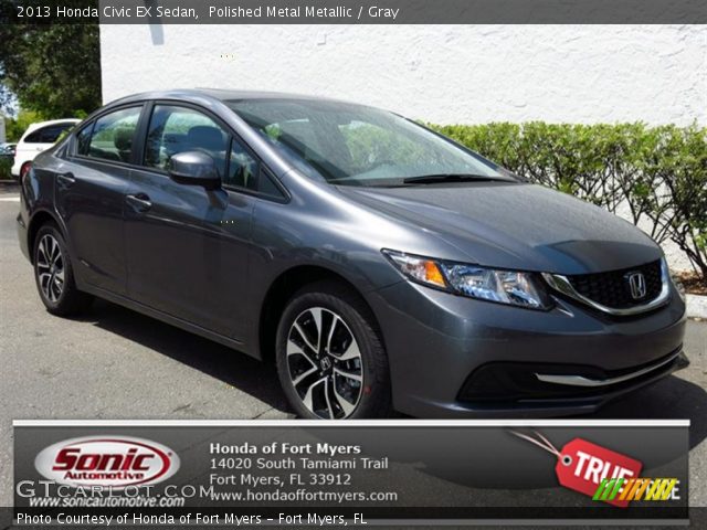 2013 Honda Civic EX Sedan in Polished Metal Metallic