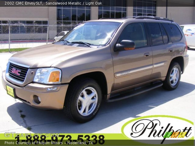 2002 GMC Envoy SLT in Sandalwood Metallic