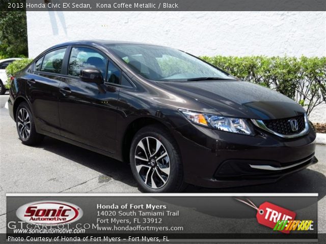 2013 Honda Civic EX Sedan in Kona Coffee Metallic
