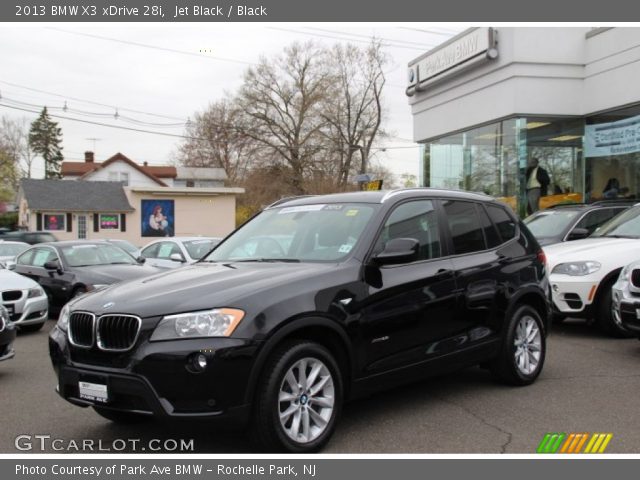 2013 BMW X3 xDrive 28i in Jet Black