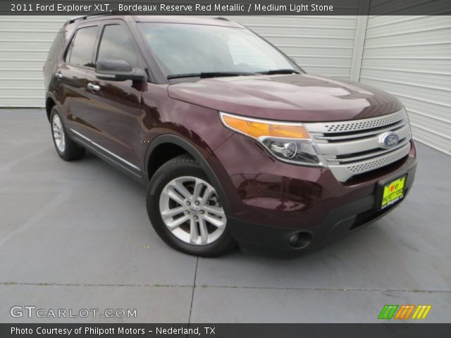 2011 Ford Explorer XLT in Bordeaux Reserve Red Metallic