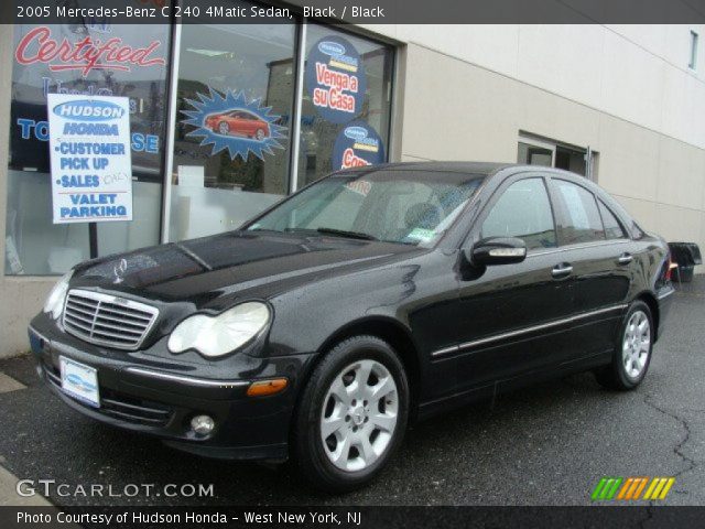 2005 Mercedes-Benz C 240 4Matic Sedan in Black