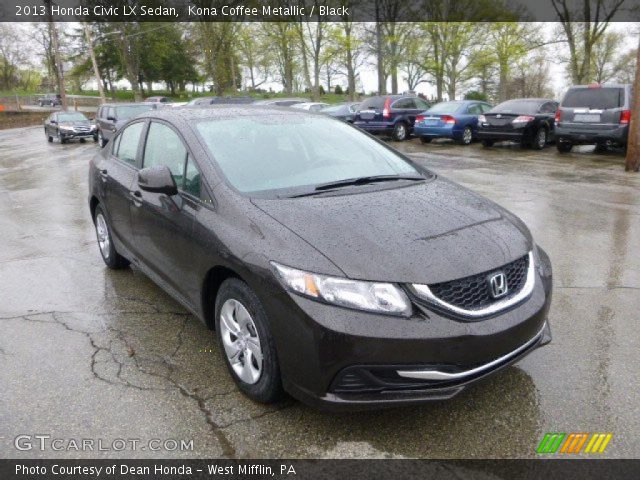 2013 Honda Civic LX Sedan in Kona Coffee Metallic