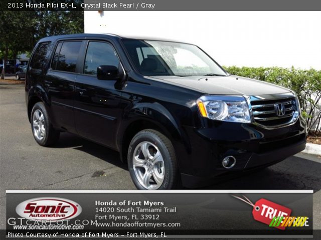 2013 Honda Pilot EX-L in Crystal Black Pearl