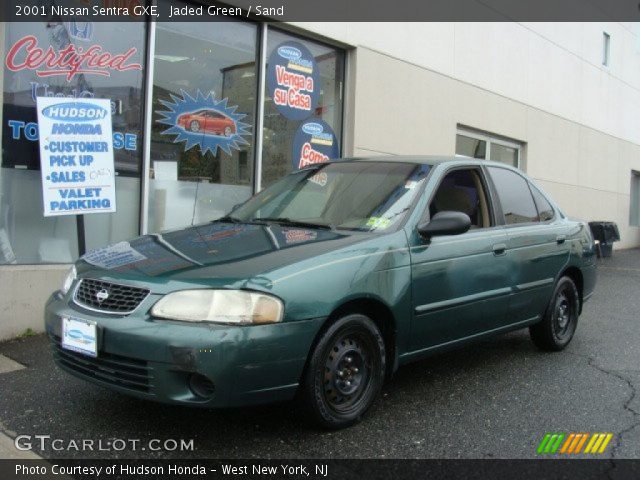 2001 Nissan Sentra GXE in Jaded Green