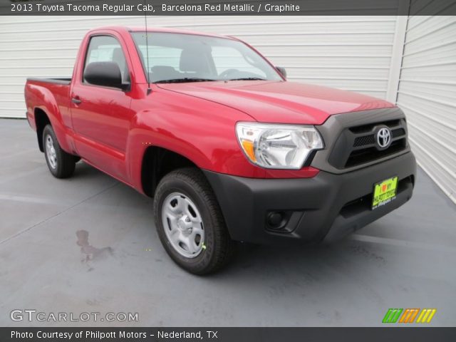 2013 Toyota Tacoma Regular Cab in Barcelona Red Metallic