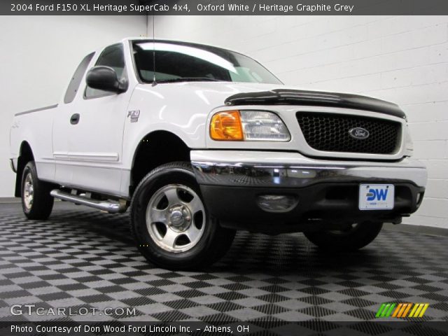 2004 Ford F150 XL Heritage SuperCab 4x4 in Oxford White