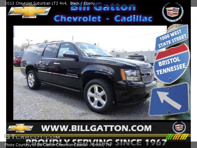 2013 Chevrolet Suburban LTZ 4x4 in Black