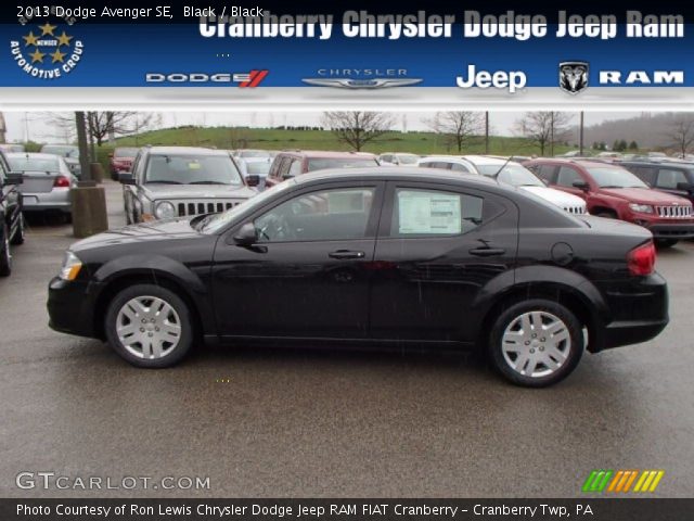 2013 Dodge Avenger SE in Black