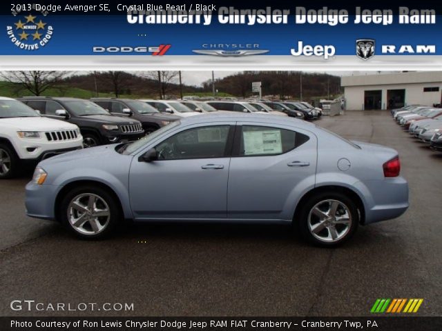 2013 Dodge Avenger SE in Crystal Blue Pearl