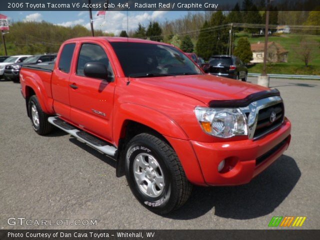 2006 Toyota Tacoma V6 Access Cab 4x4 in Radiant Red