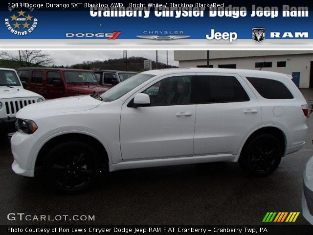 2013 Dodge Durango SXT Blacktop AWD in Bright White