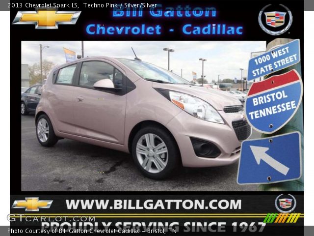 2013 Chevrolet Spark LS in Techno Pink