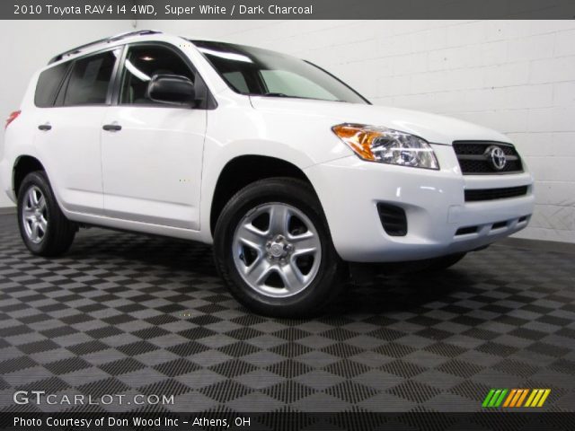 2010 Toyota RAV4 I4 4WD in Super White