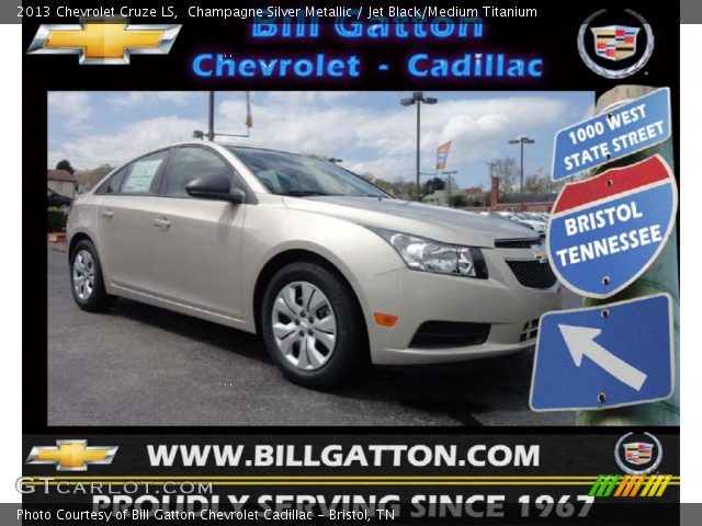 2013 Chevrolet Cruze LS in Champagne Silver Metallic