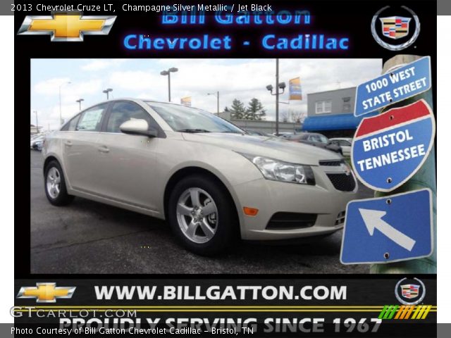 2013 Chevrolet Cruze LT in Champagne Silver Metallic