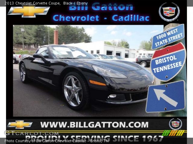 2013 Chevrolet Corvette Coupe in Black