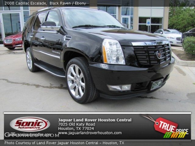 2008 Cadillac Escalade  in Black Raven
