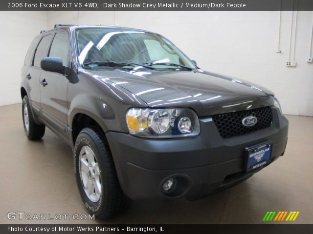 2006 Ford Escape XLT V6 4WD in Dark Shadow Grey Metallic