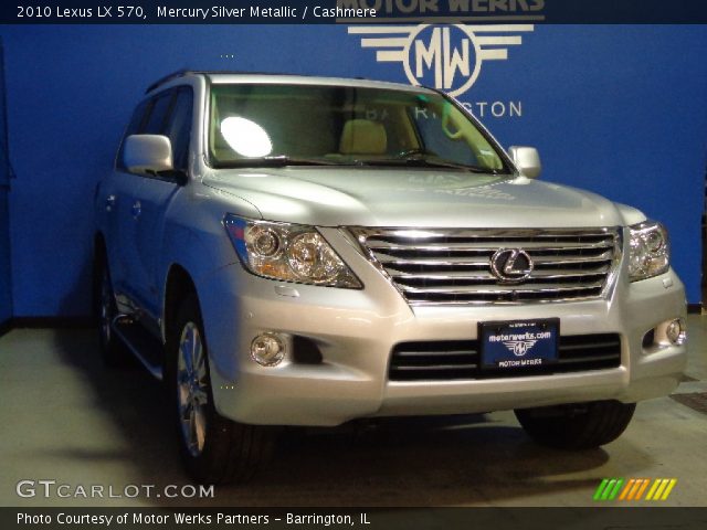 2010 Lexus LX 570 in Mercury Silver Metallic