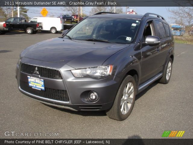 2011 Mitsubishi Outlander SE AWD in Graphite Gray Pearl