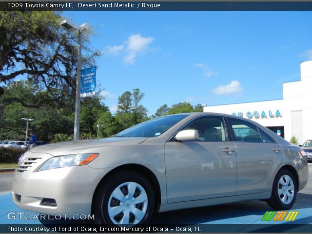 2009 Toyota Camry LE in Desert Sand Metallic