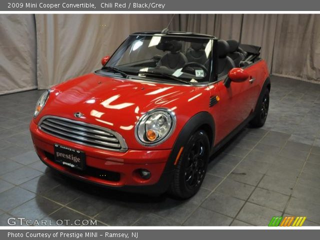 2009 Mini Cooper Convertible in Chili Red
