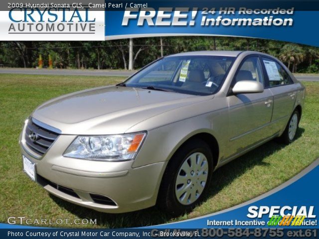2009 Hyundai Sonata GLS in Camel Pearl