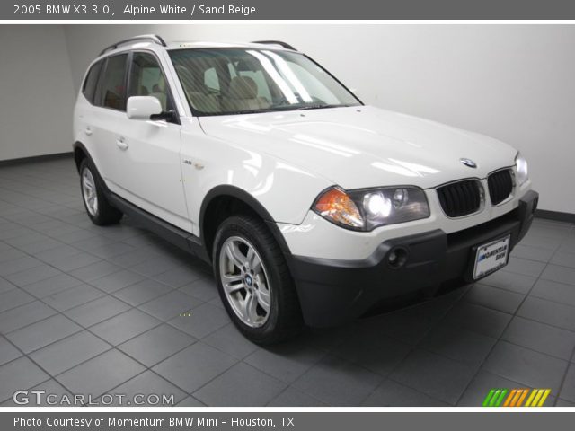 2005 BMW X3 3.0i in Alpine White