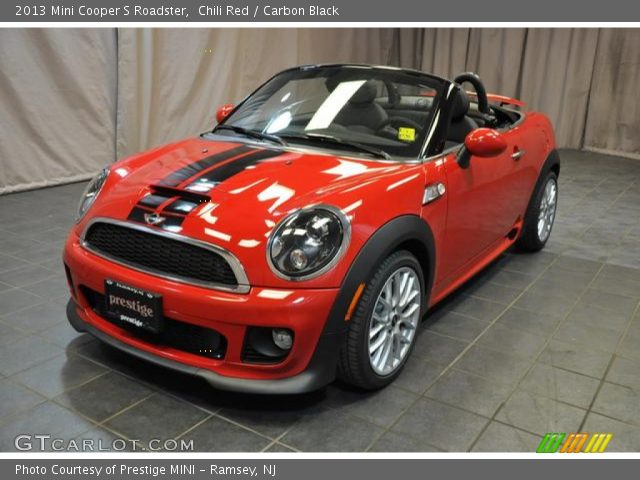 2013 Mini Cooper S Roadster in Chili Red