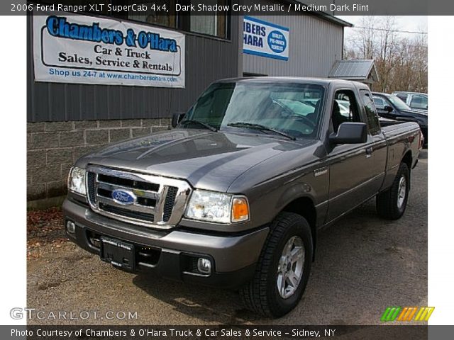 2006 Ford Ranger XLT SuperCab 4x4 in Dark Shadow Grey Metallic